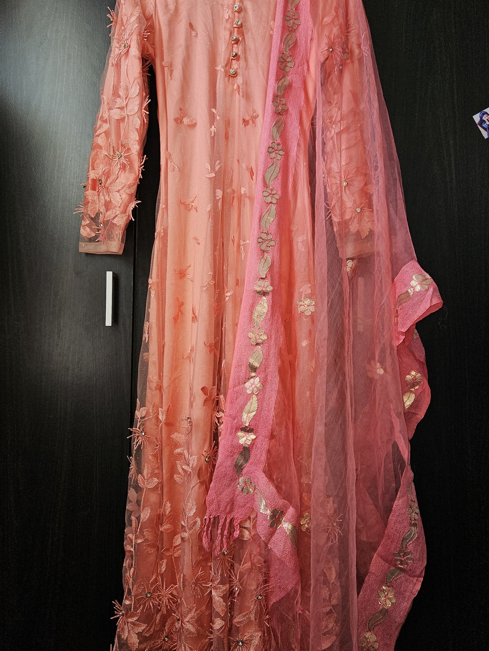Indian Pink Maxi Dress